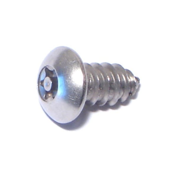Midwest Fastener Sheet Metal Screw, #14 x 1/2 in, 18-8 Stainless Steel Round Head Torx Drive, 12 PK 77747 - main